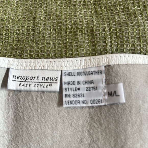 Boston Proper Newport News Easy Style.           2 - 100% Leather Belts 61” - Picture 6 of 6